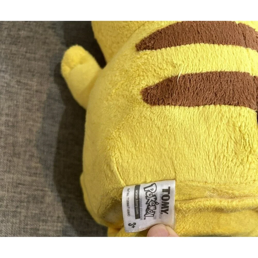 TOMY Pokemon My Friend Pikachu Talking Plush Toy Sounds and Phrases Works